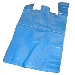 Recycled Vest Carrier bag 11x17x21"(275x410x510mm) -1000s- 18mu