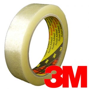 3M Scotch 371 sellotape packing sealing tape (25mm x 66m) - 1"