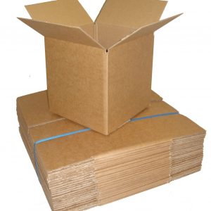 Cardboard Boxes Single Wall Cartons - 102x102x102mm (4x4x4")