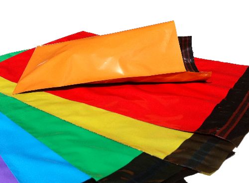 Coloured Co-ex Polythene Mailing Postal Bags