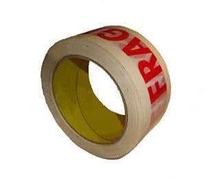 QUALITY Acrylic FRAGILE Packing Tape 48mm x 66M