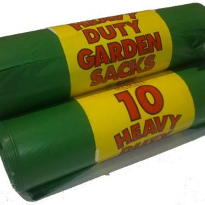 Heavy Duty' GREEN GARDEN Sacks on a roll (18"x29"x39")