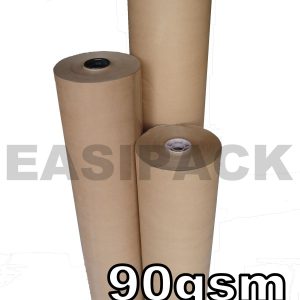 PURE KRAFT PAPER ROLL - 500mm x 200M (90gsm)