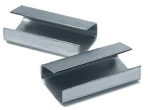 Metal seals for polypropylene strapping (12mm x 25mm) semi open