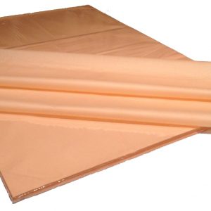 PEACH Coloured MG Premium Tissue Paper - 20" x 30" sheets - 18gsm