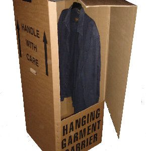 Wardrobe Cartons Boxes (508x457x1220mm) - 20" x 18" x 48"