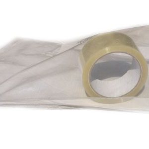 CLEAR Polythene Mailing Bags Mailers 165 x 225mm