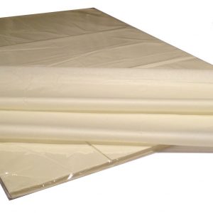 IVORY Coloured MG Premium Tissue Paper - 20" x 30" sheets - 18gsm