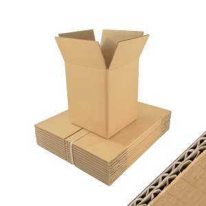 DOUBLE WALL Cardboard Boxes Cartons- 240x225x295mm (9.4"x8.8"x11.6")