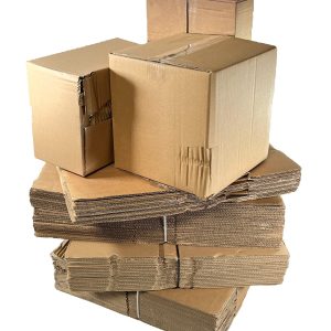 MIXED WAREHOUSE DAMAGED New Cardboard Boxes (Single and Double Wall) Cartons - MEDIUM SIZES (12x9x2" upto 18x12x12")