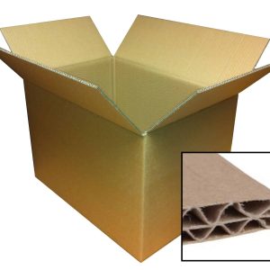 DOUBLE WALL Cardboard Boxes Cartons - 645mm x 430mm x 790mm (25.4"x17"x31")