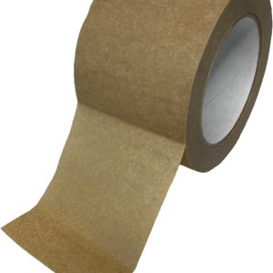 Self Adhesive Paper Kraft Tape - 75mm x 50m *3" Width* (Solvent adhesive)