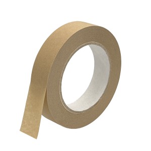 Self Adhesive Paper Kraft Tape - 25mm x 50m *1" Width* (Solvent adhesive)